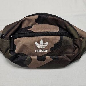 Adidas Brown Camouflage Belt Bag
